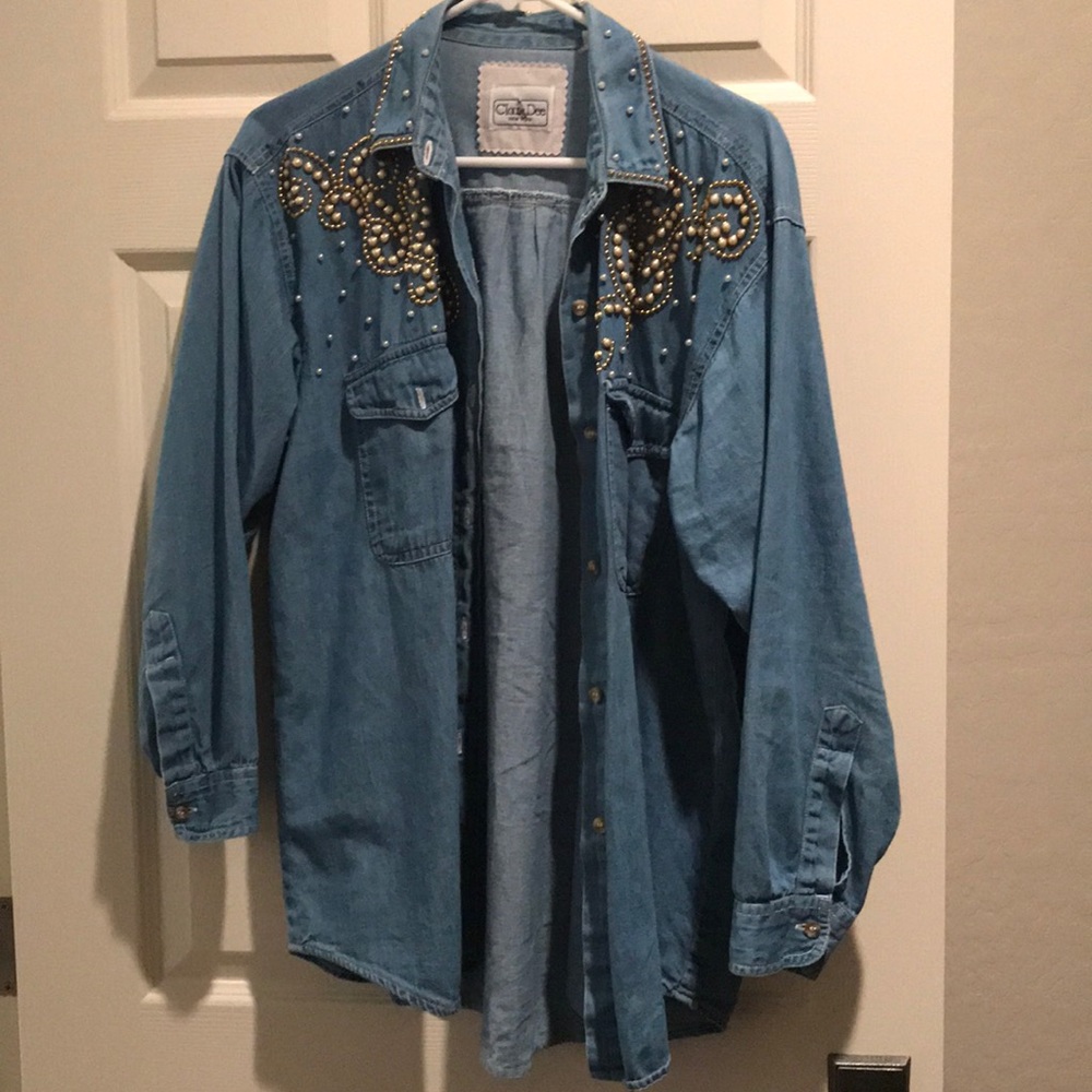 Embellish Chambray Shirt